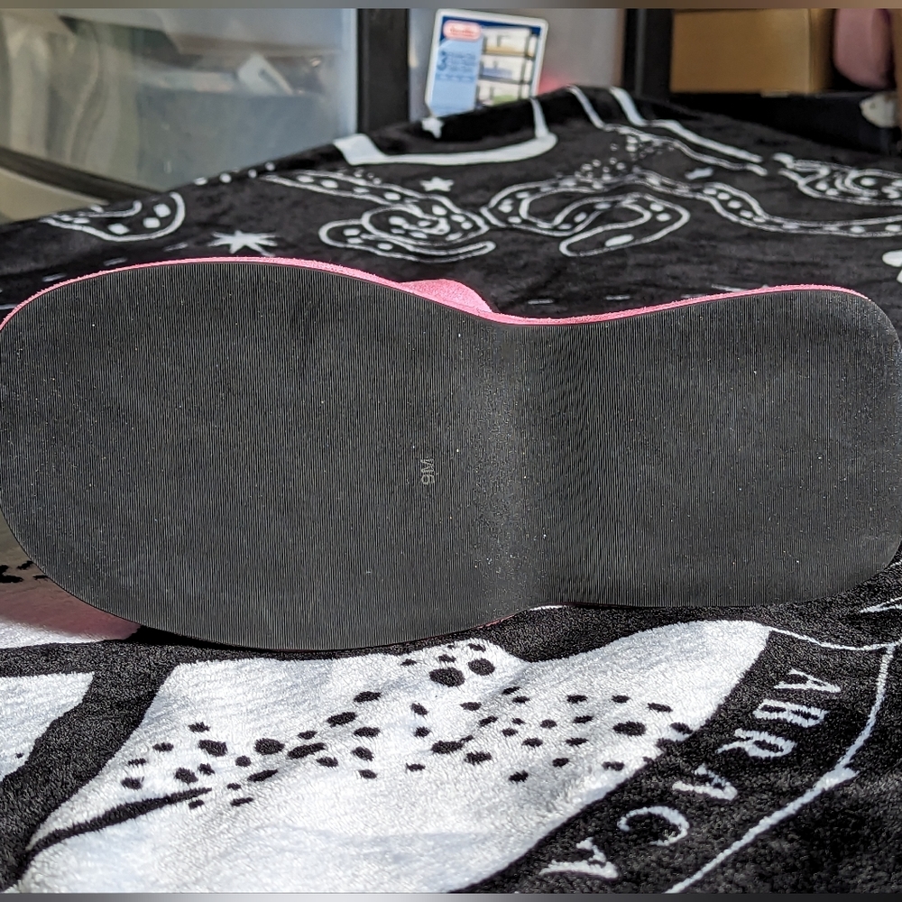 🩷 Dolls Kill That 70s Flow Peace Out Platform Slides 🩷 - Picture 7 of 11